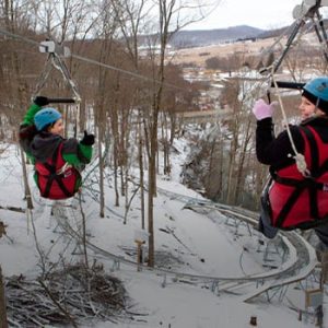 Ziplines at Greek Peak