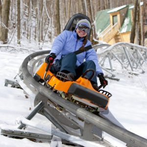 The Mountain Coaster at Greek Peak