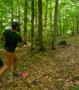 disc golfers