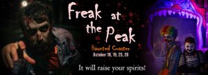Freak at the Peak - Haunted Coaster