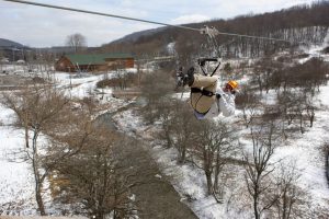 Ziplining