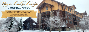 50% OFF Reservations - Today Only!