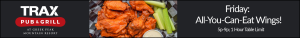 Wings at Trax Pub & Grill