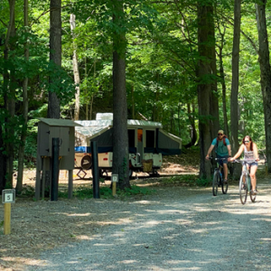 Campground at Hope Lake