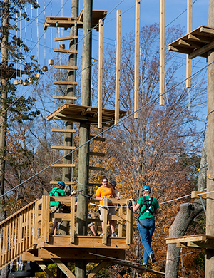 Multi-Tiered Ropes Course
